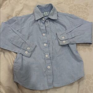 Class club Light Blue Button-Up Shirt